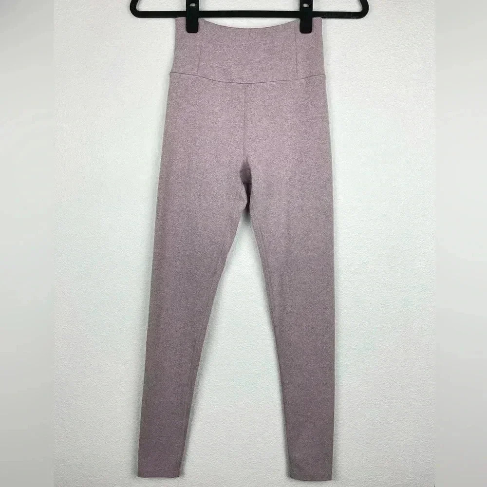 GIRLFRIEND COLLECTIVE Women's Small Mauve Pink High-Rise Compressive Legging